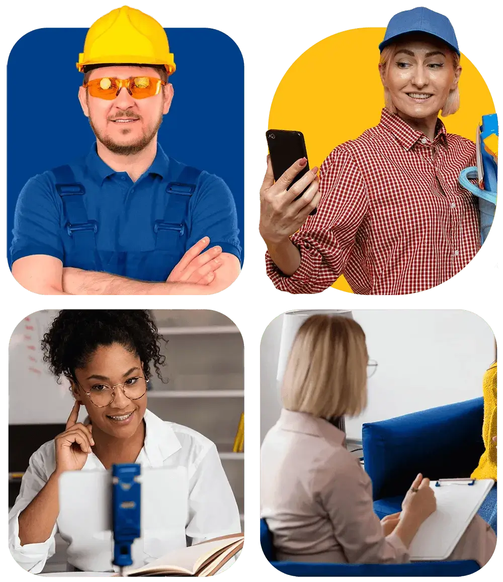 Expand your business with our service app. Find out how service professional registration works